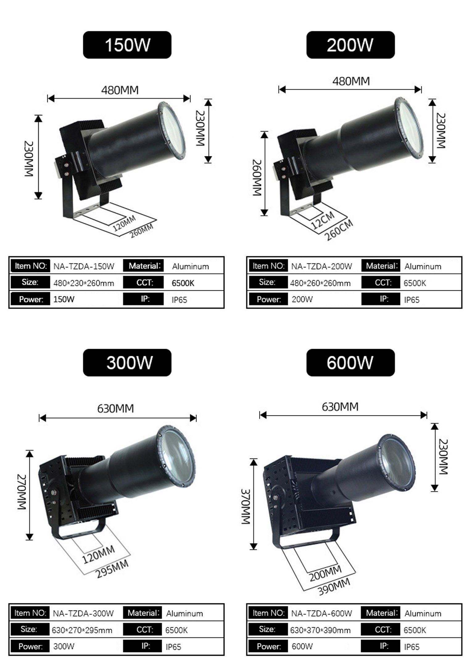 Outdoor Search Light 150W (3)