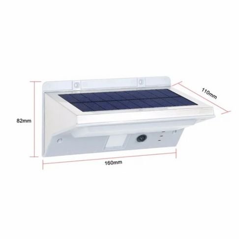 solar outdoor wall lights 0609-PIR-3