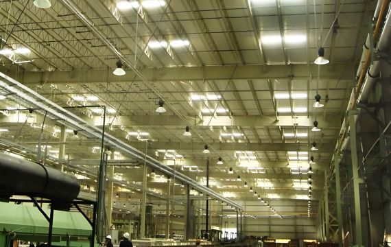 high bay shed lights in workshop