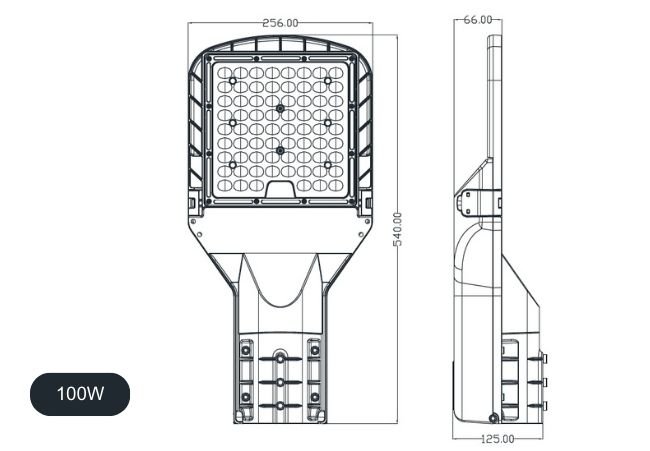 big street light 100W