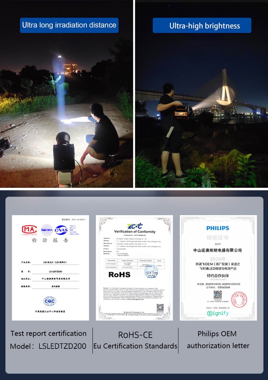 Outside Search Outdoor Search Light 300W - NEWUNOOR Lighting