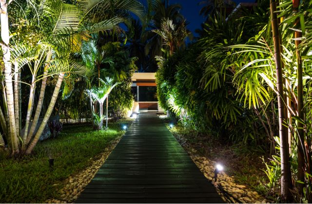 Private garden